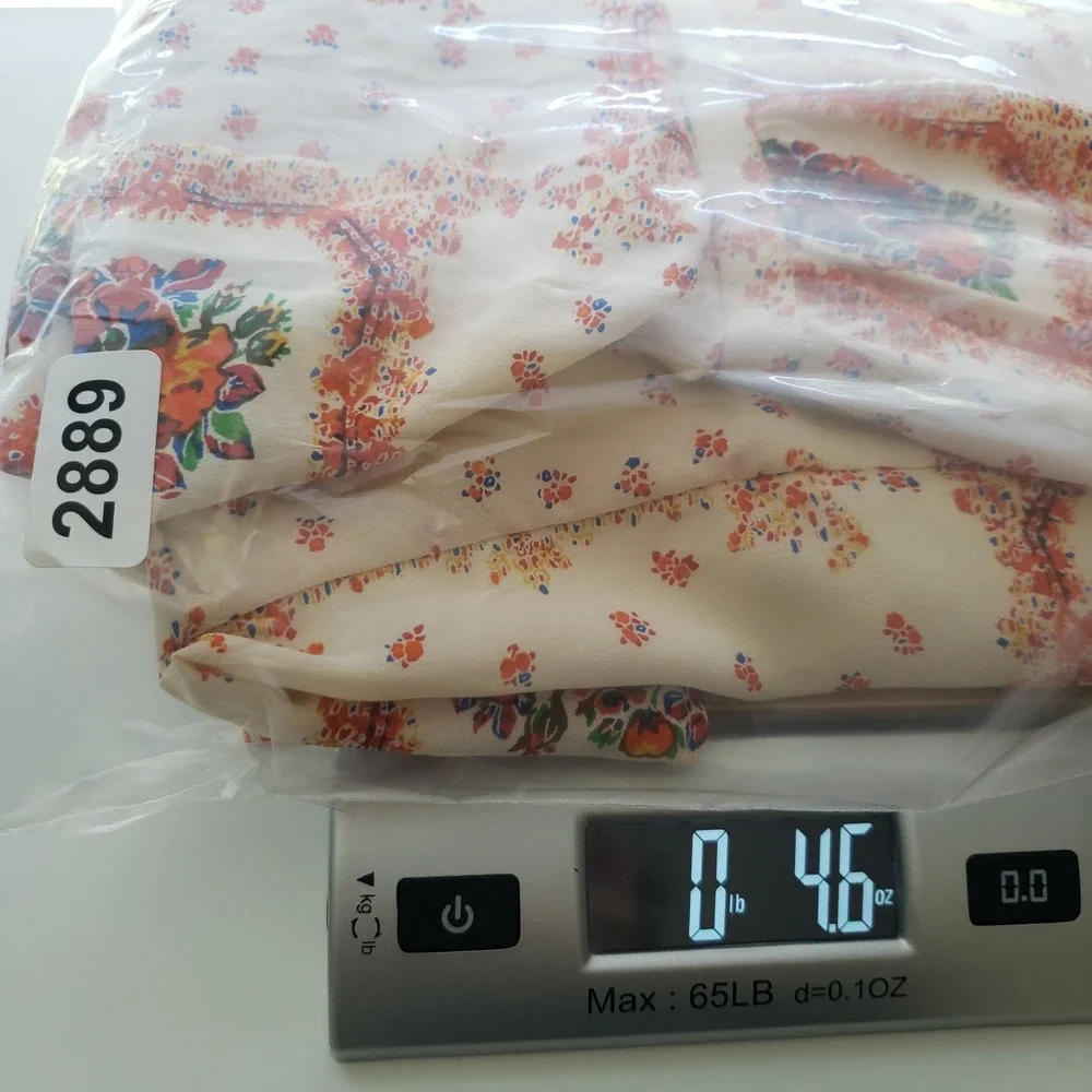 Madewell 2 100% Silk Mini Dress Cream Floral Medallion Boho Sleeveless - Picture 13 of 13